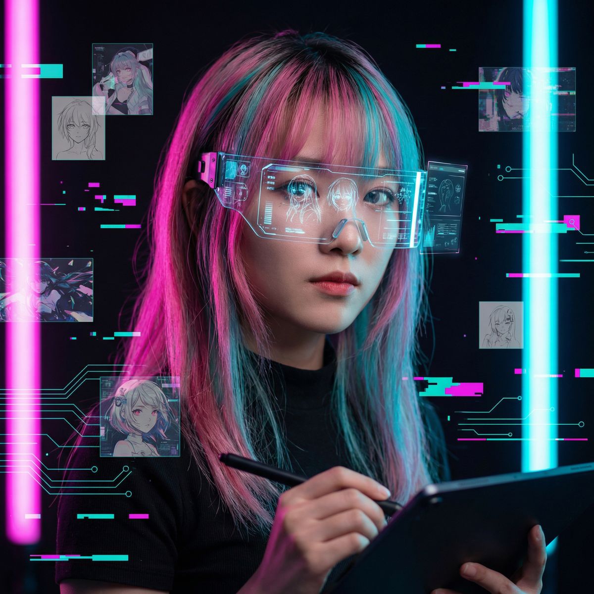 麻豆视频动漫艺术总监林雨桐